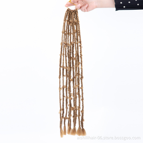 22inch handmade butterfly locs crochet hair in synthetic braiding hair extension braids faux locs